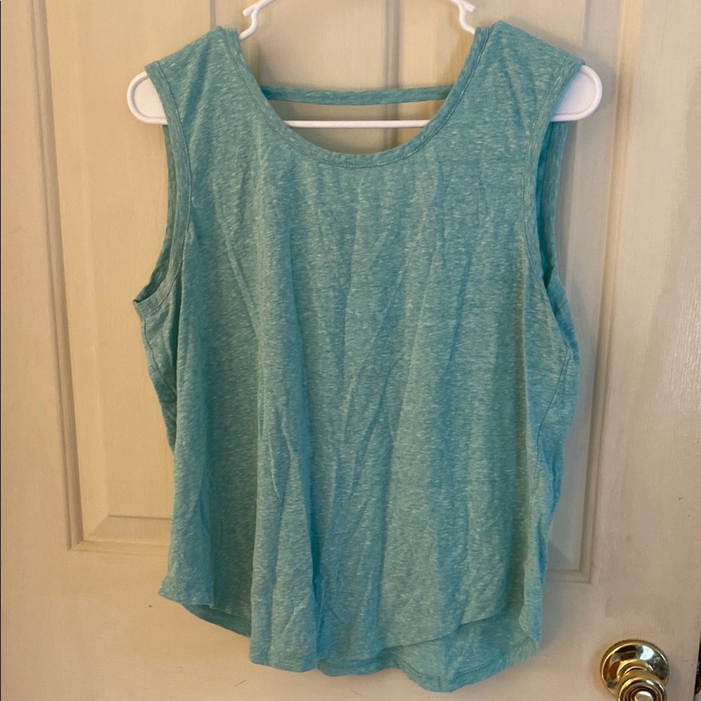 Just Be Blue Sleeveless Tank Top